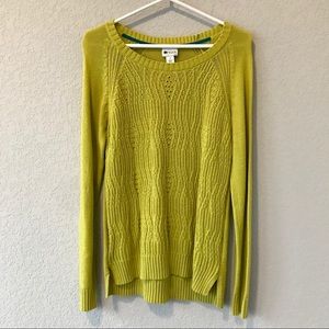 Stylus Yellow/Green Sweater